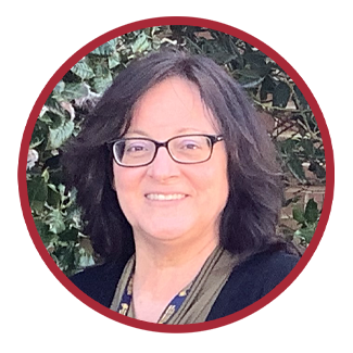Headshot of the UMC Foundation's Office Coordinator, Maria Kane, with a red border.