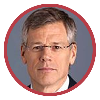 Headshot of UMC Foundation Board Member, Terrence Edwards, with a red border.