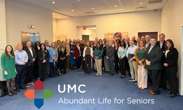 A group photo of UMC and UMC Foundation board members and staff leadership from the 2026 Board Retreat.
